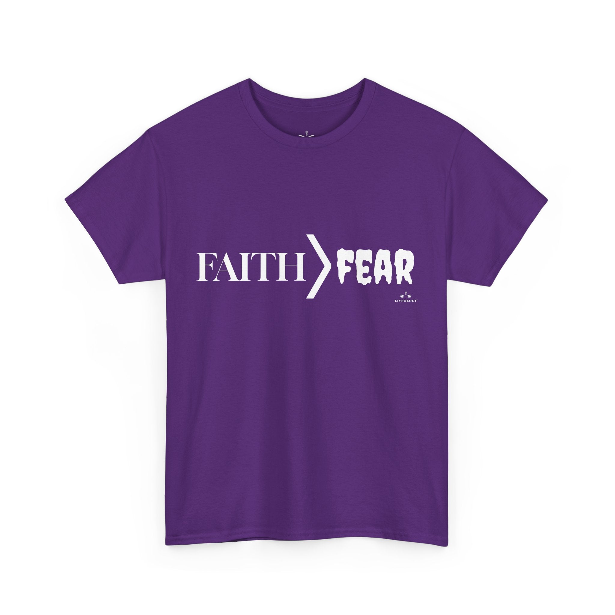 faith over fear tee image 1