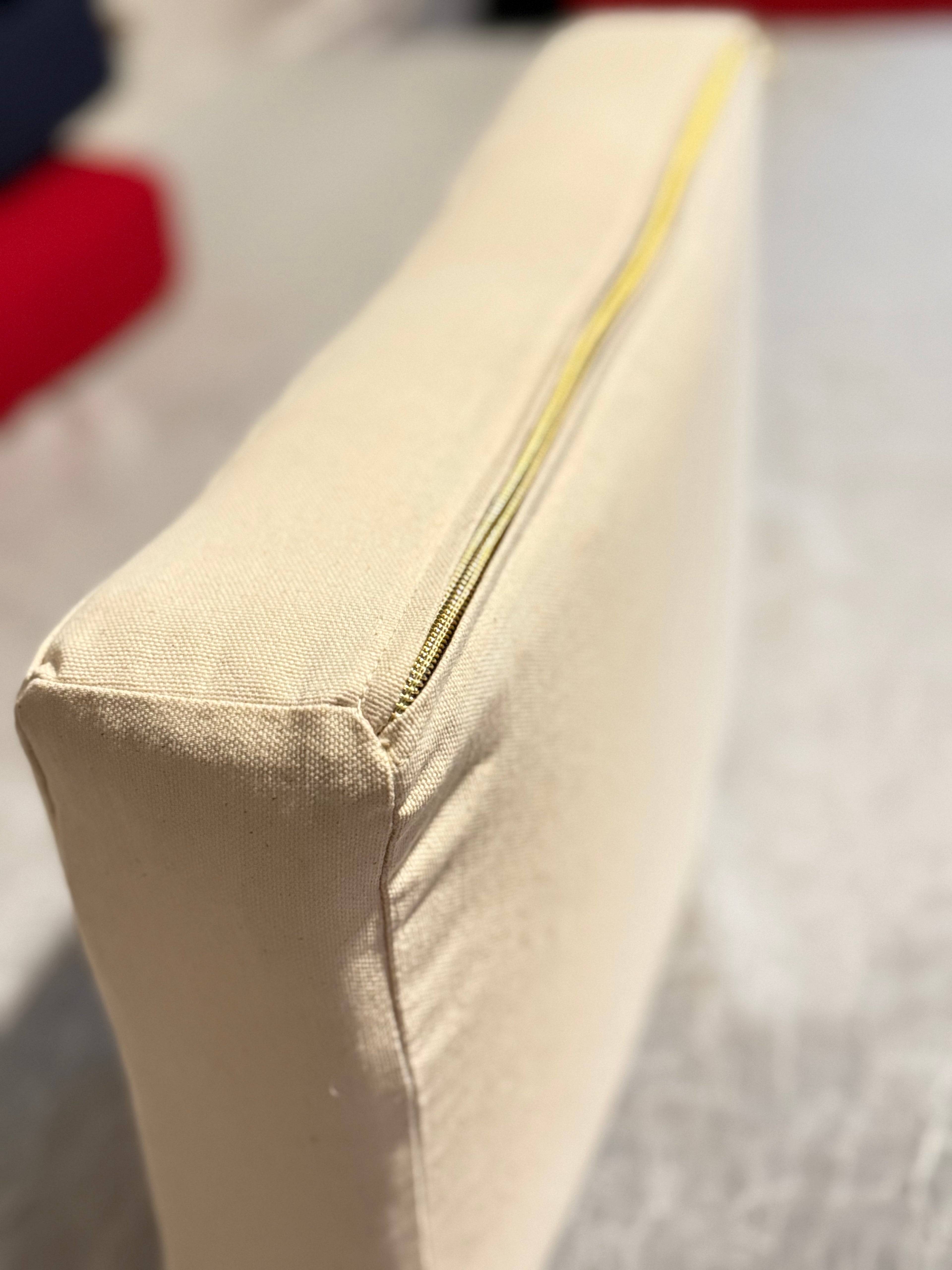 Kneeling Prayer Cushion: Firm Foam Support with Pillow Top. Handmade in USA!