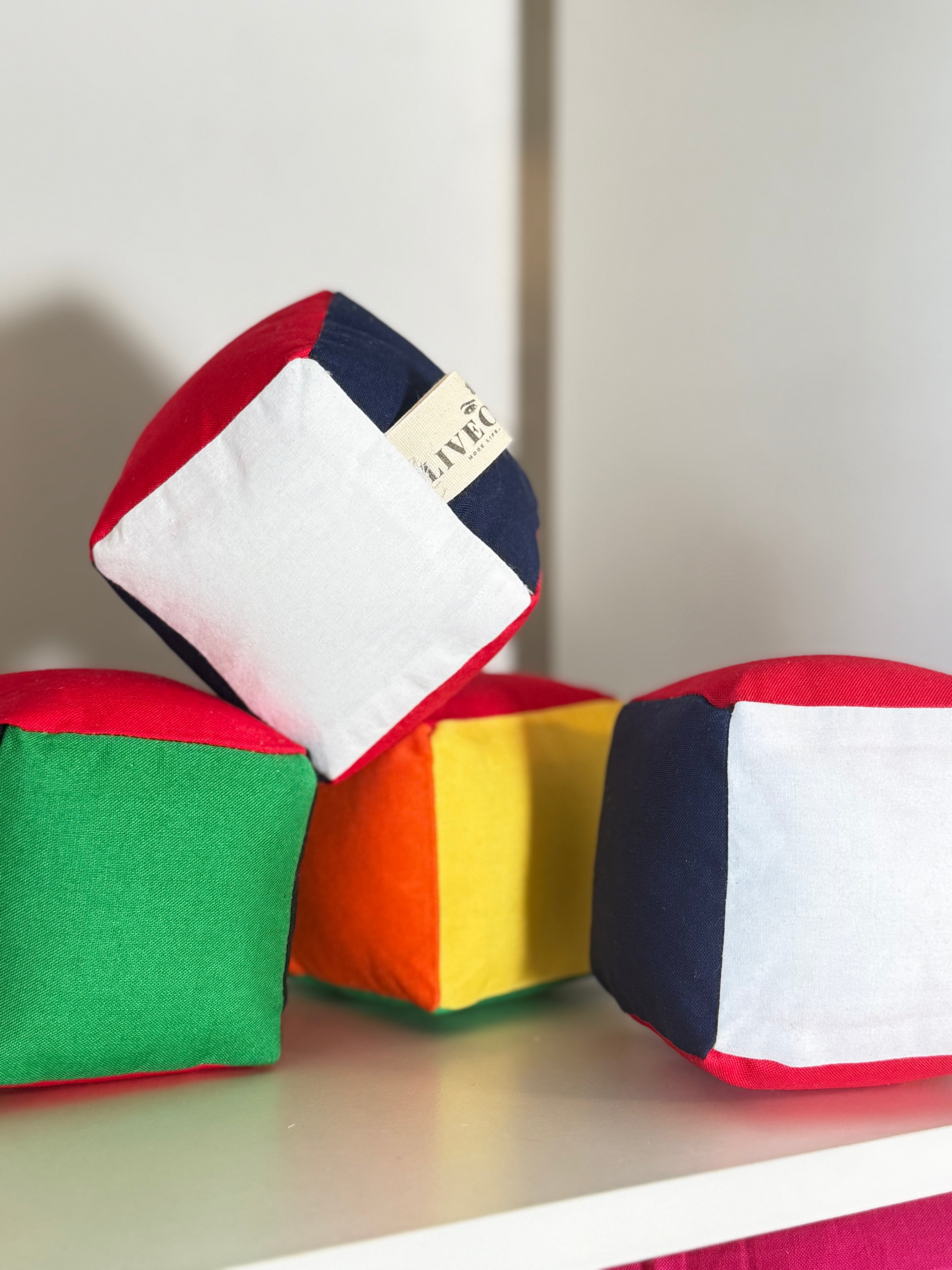Fabric Cube Ball