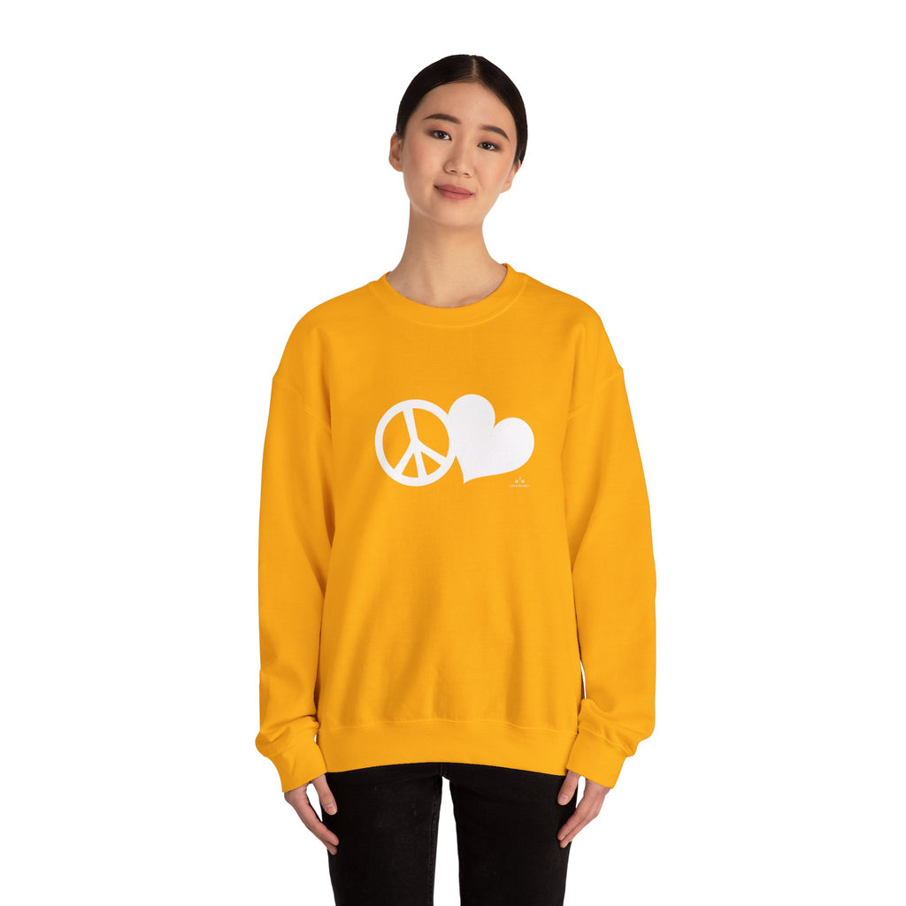 peace + love sweatshirt image 3