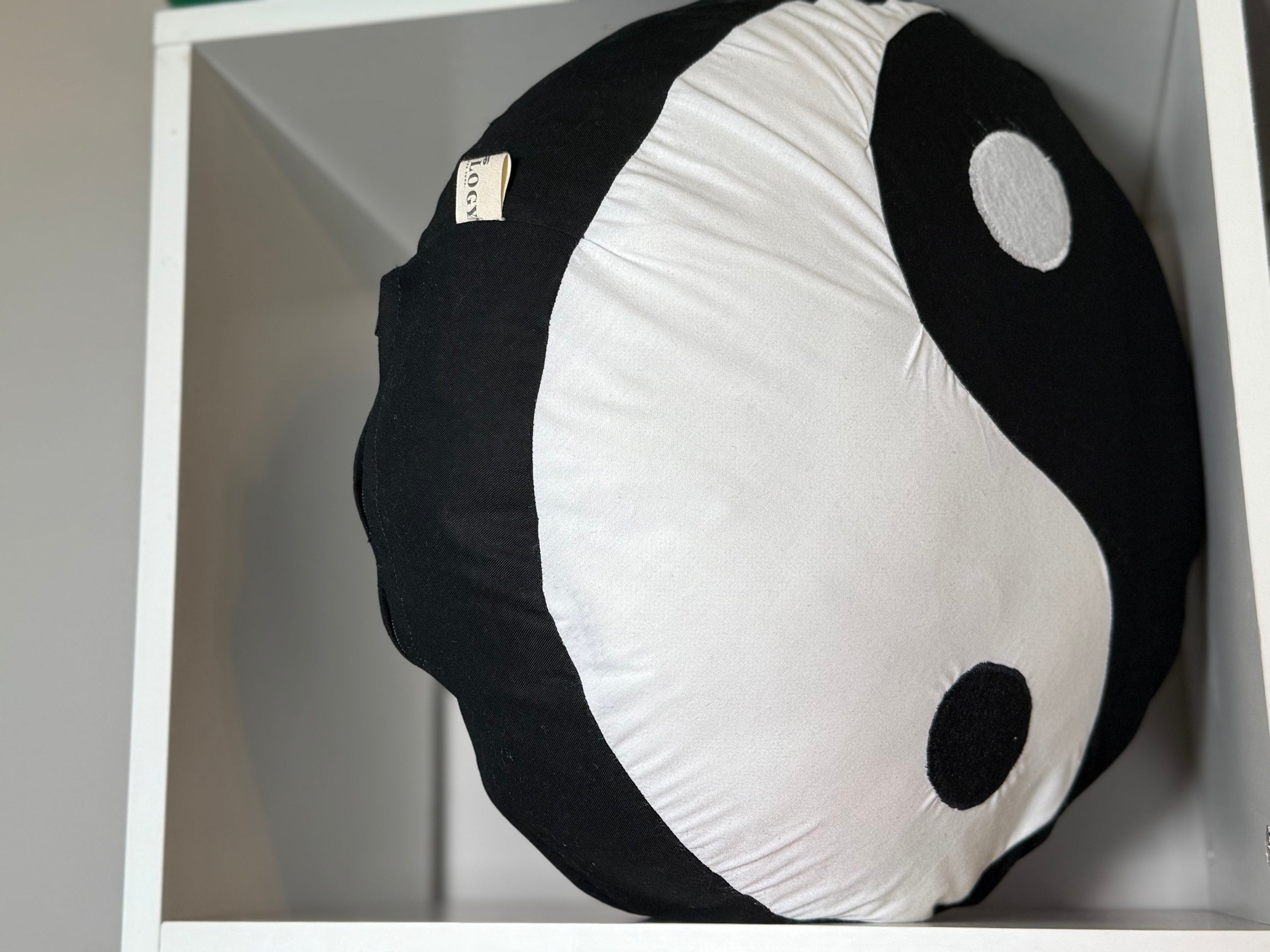Yin/Yang Embroidered Meditation Cushion image 2