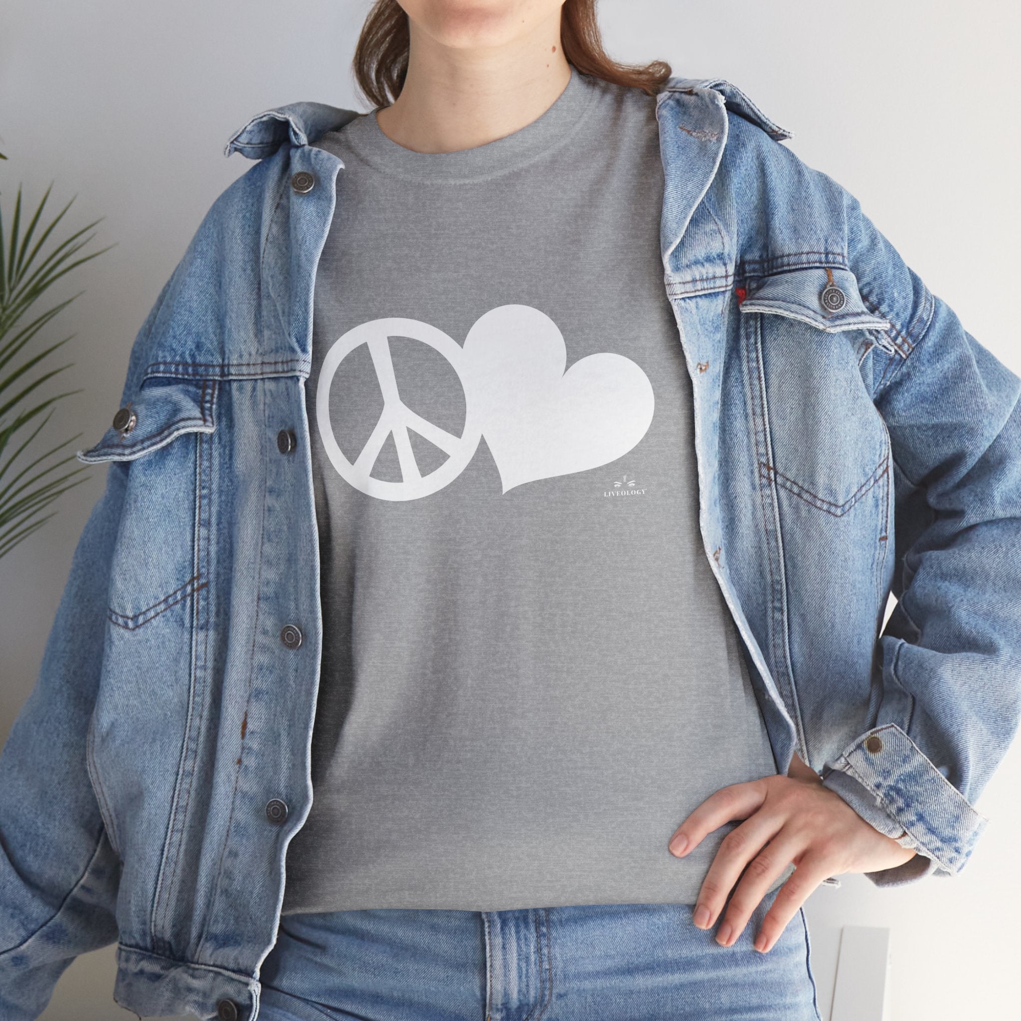 peace + love tee image 2