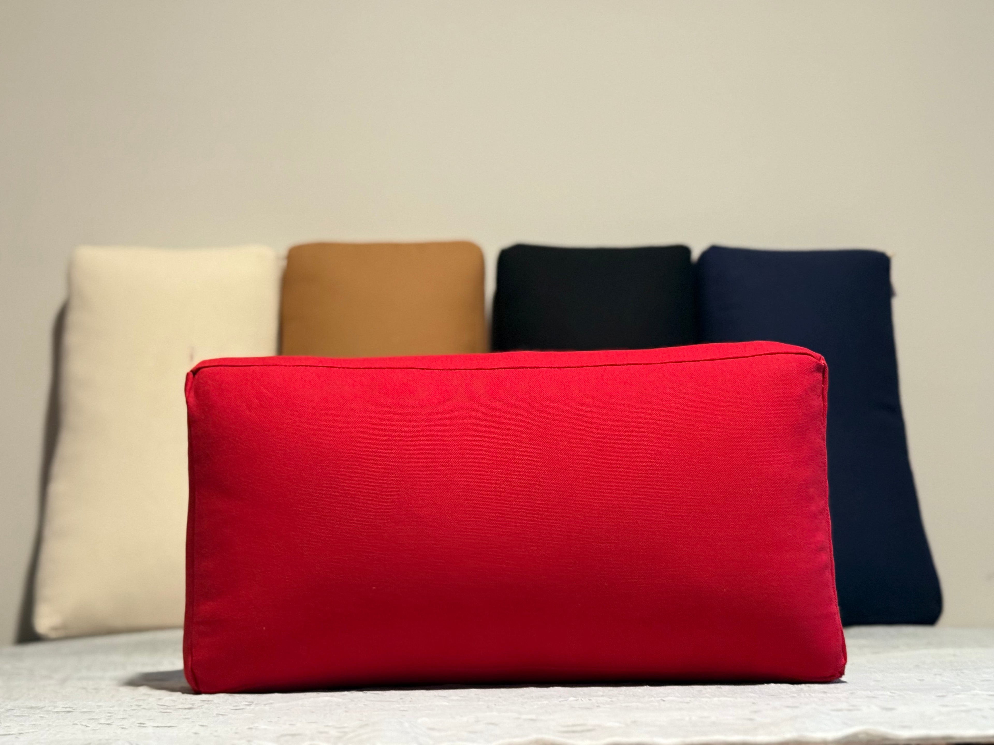 Kneeling Prayer Cushion: Firm Foam Support with Pillow Top. Handmade in USA!