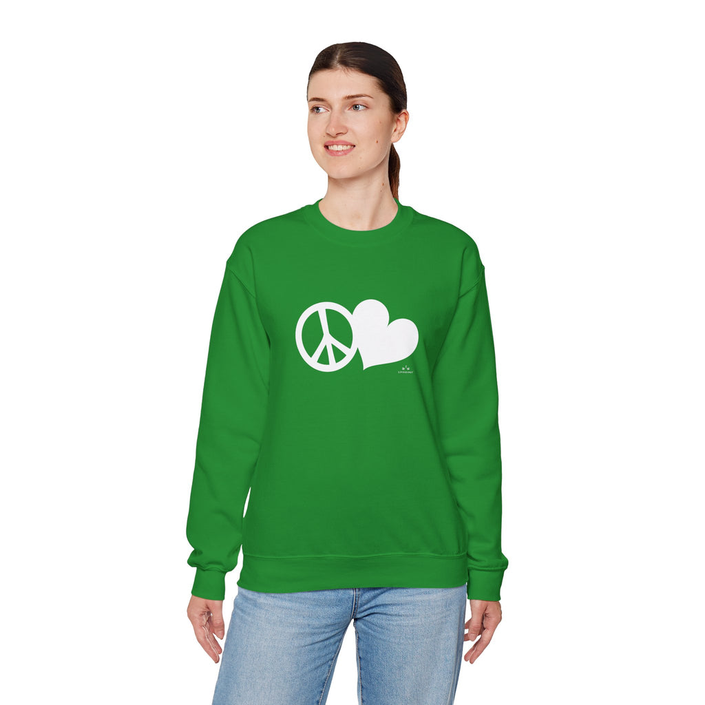 peace + love sweatshirt image 5