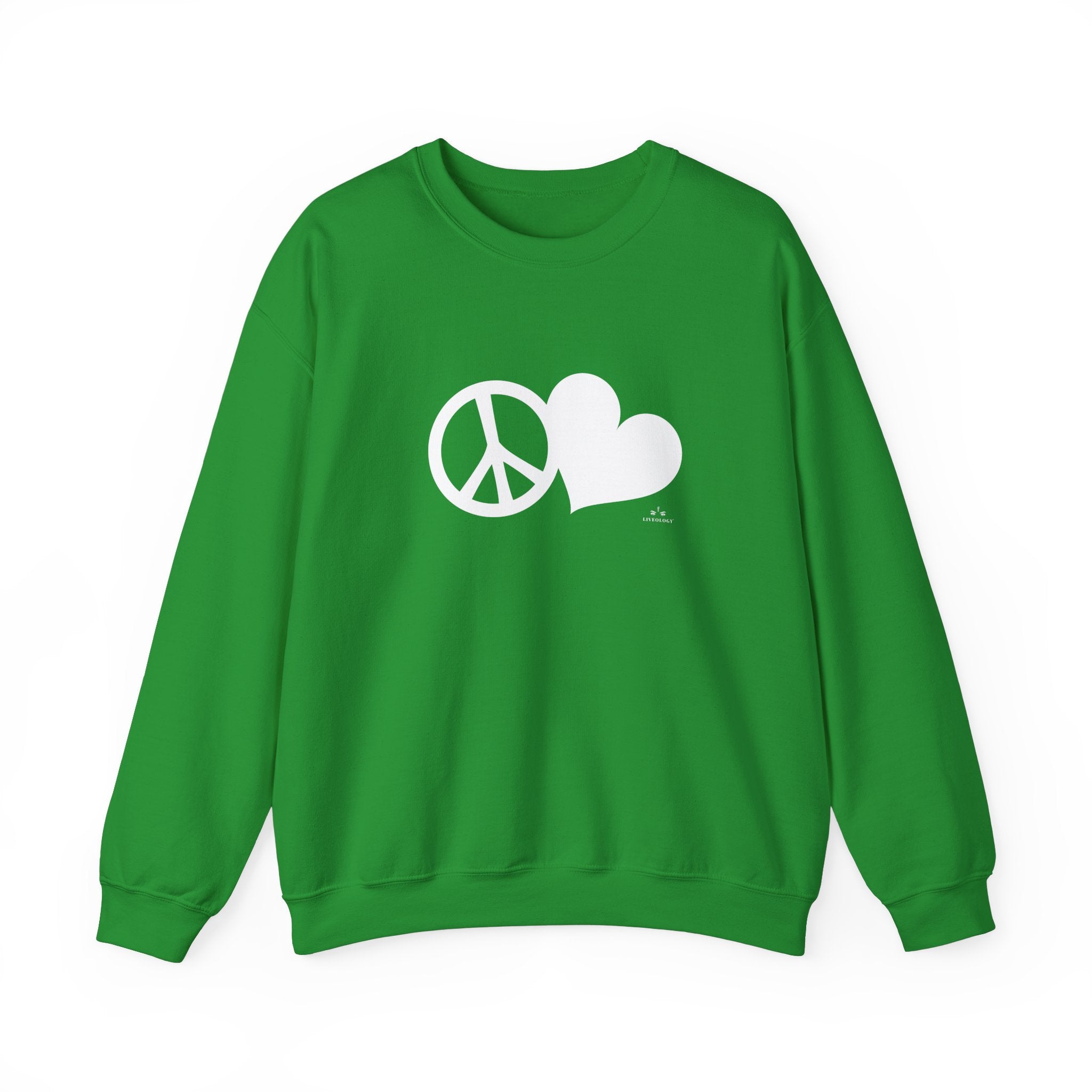peace + love sweatshirt image 4