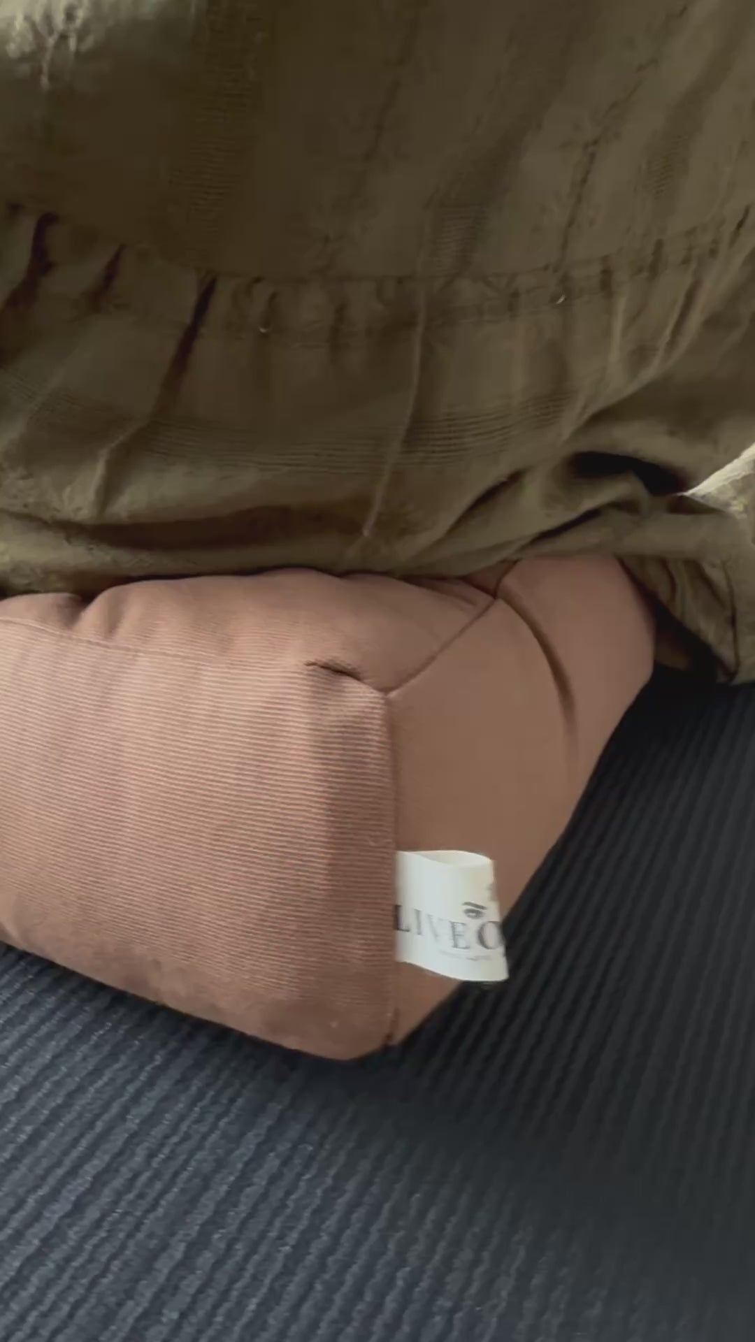Kneeling Prayer Cushion: Firm Foam Support with Pillow Top. Handmade in USA!
